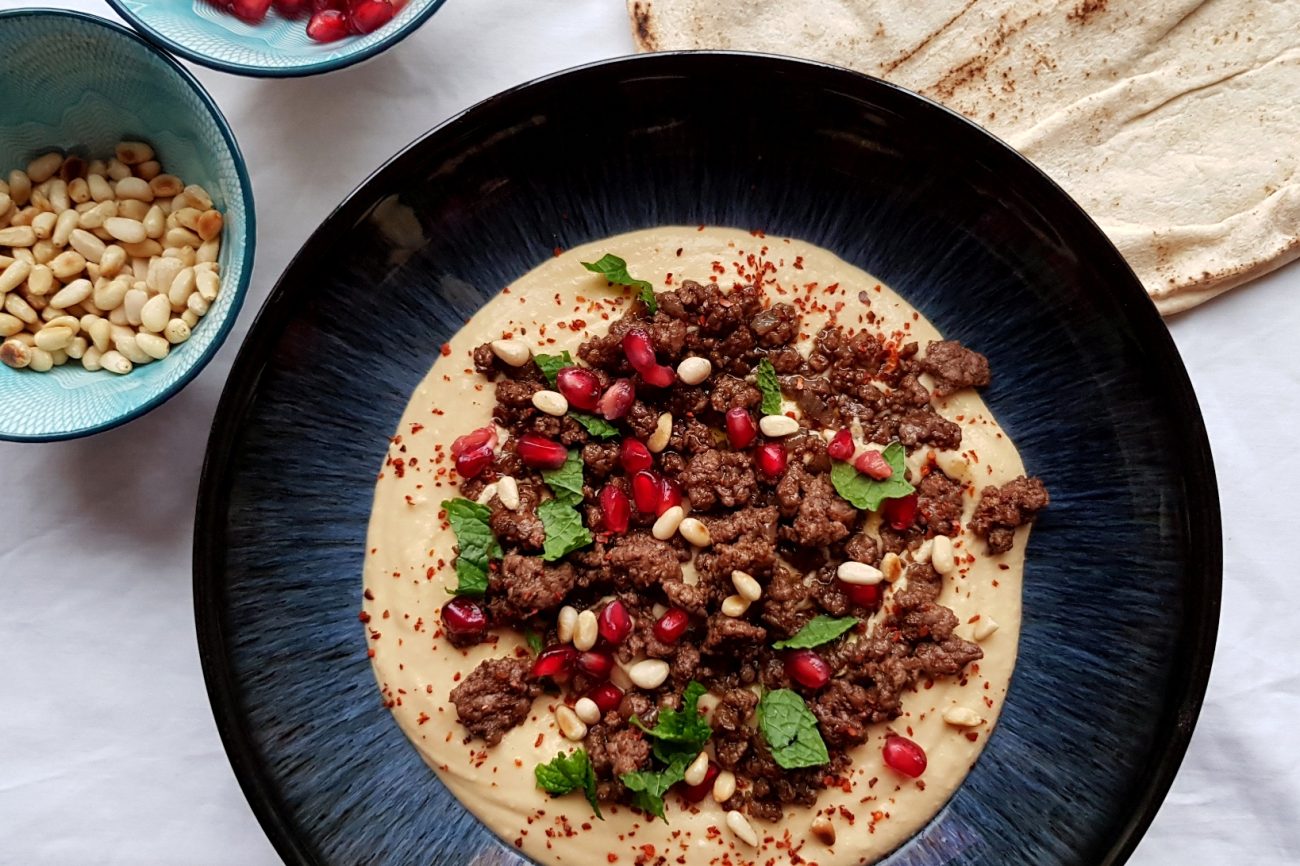 Hummus with Lamb