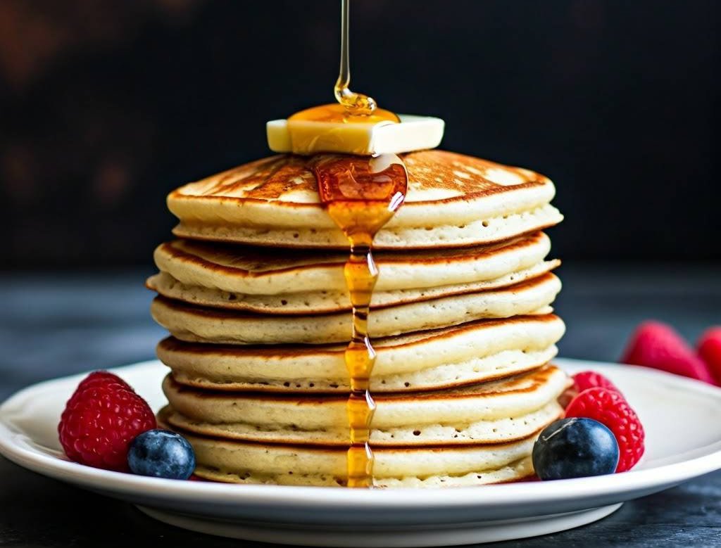 Fluffy Buttermilk Pancakes